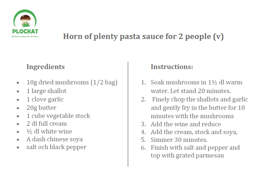 horn of plenty pasta sauce ENG